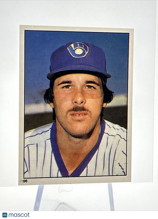 1981 Topps Stickers Moose Haas Baseball Card #98 NM-Mint FREE SHIPPING