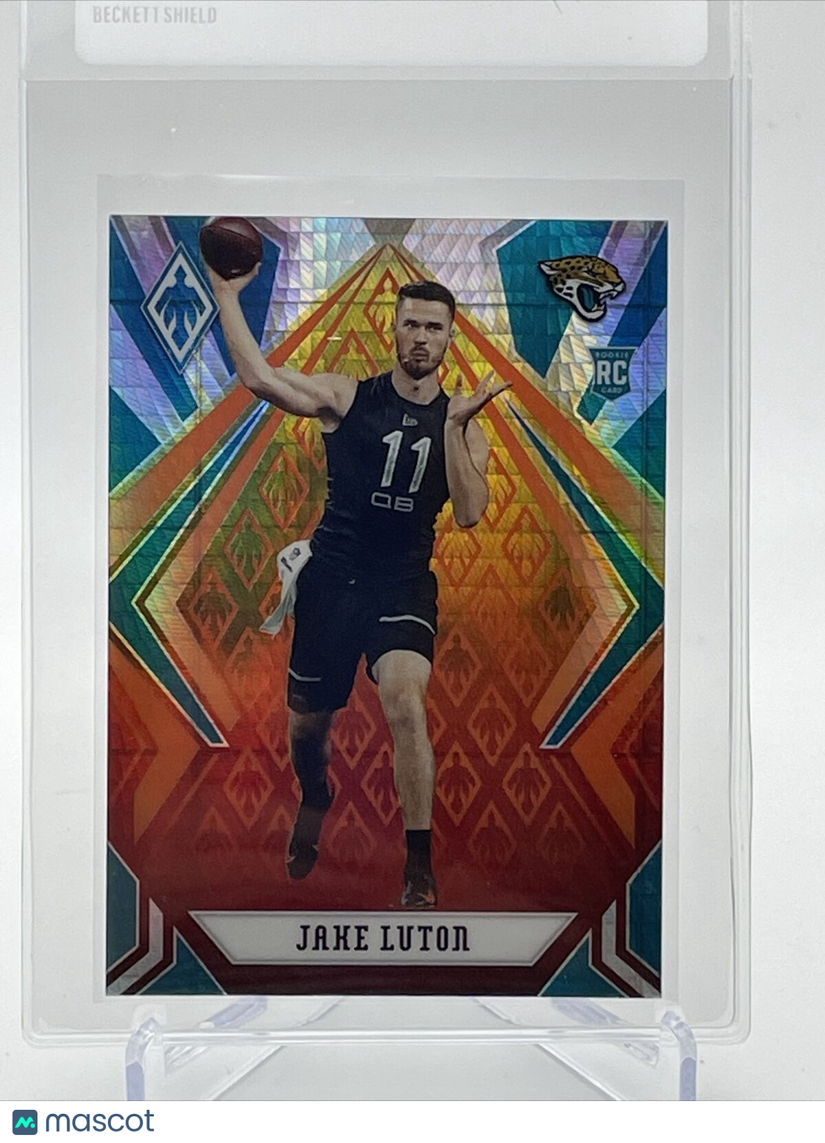 2020 Panini Phoenix FIRE BURST Jake Luton Rookie #182 Mint FREE SHIPPING