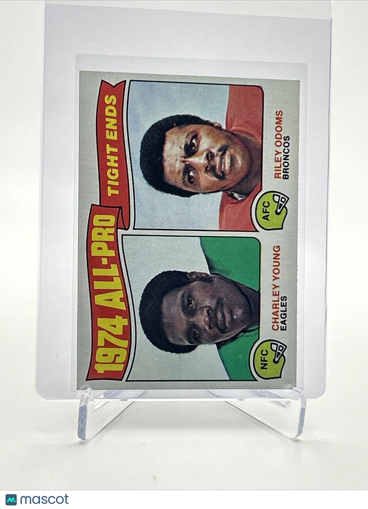 1975 Topps 1974 All-Pro Tight Ends Football Card #207 NM Quality FREE SHIPPING