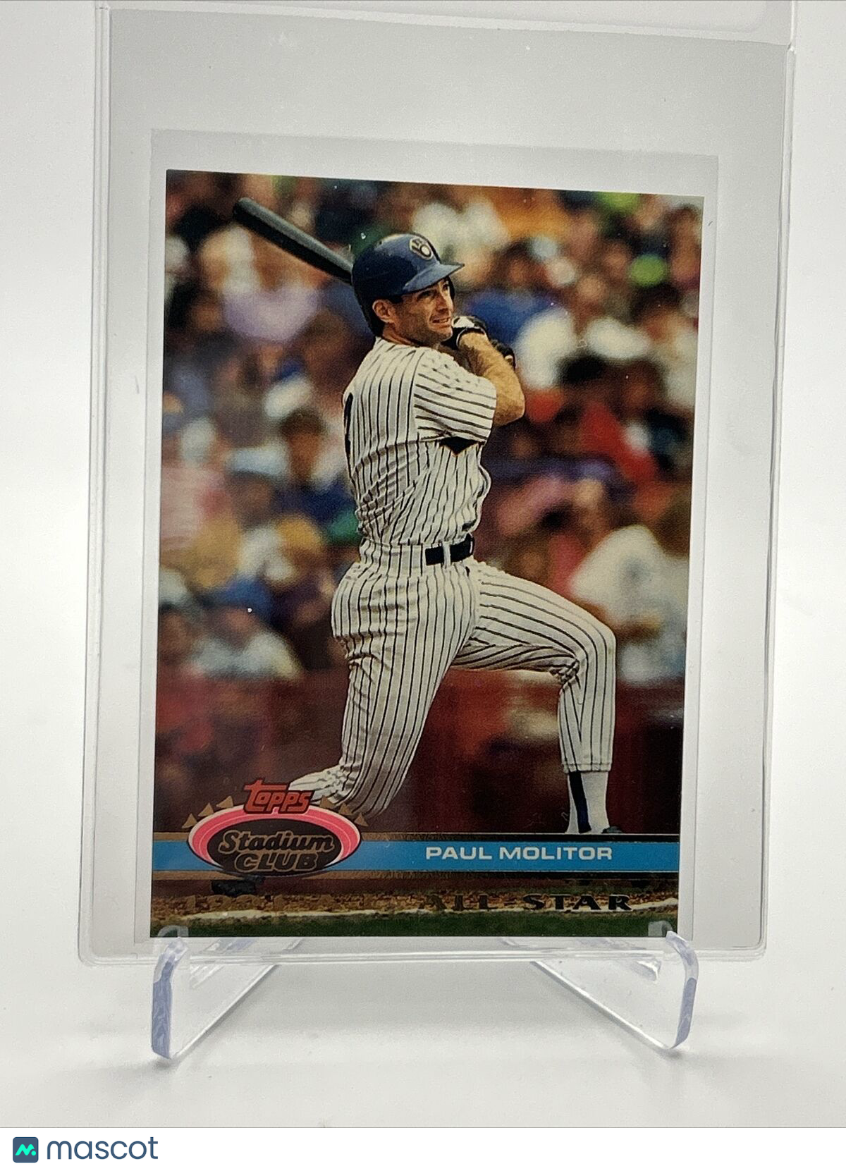 1992 Stadium Club Dome Paul Molitor Baseball Card #122 Mint FREE SHIPPING