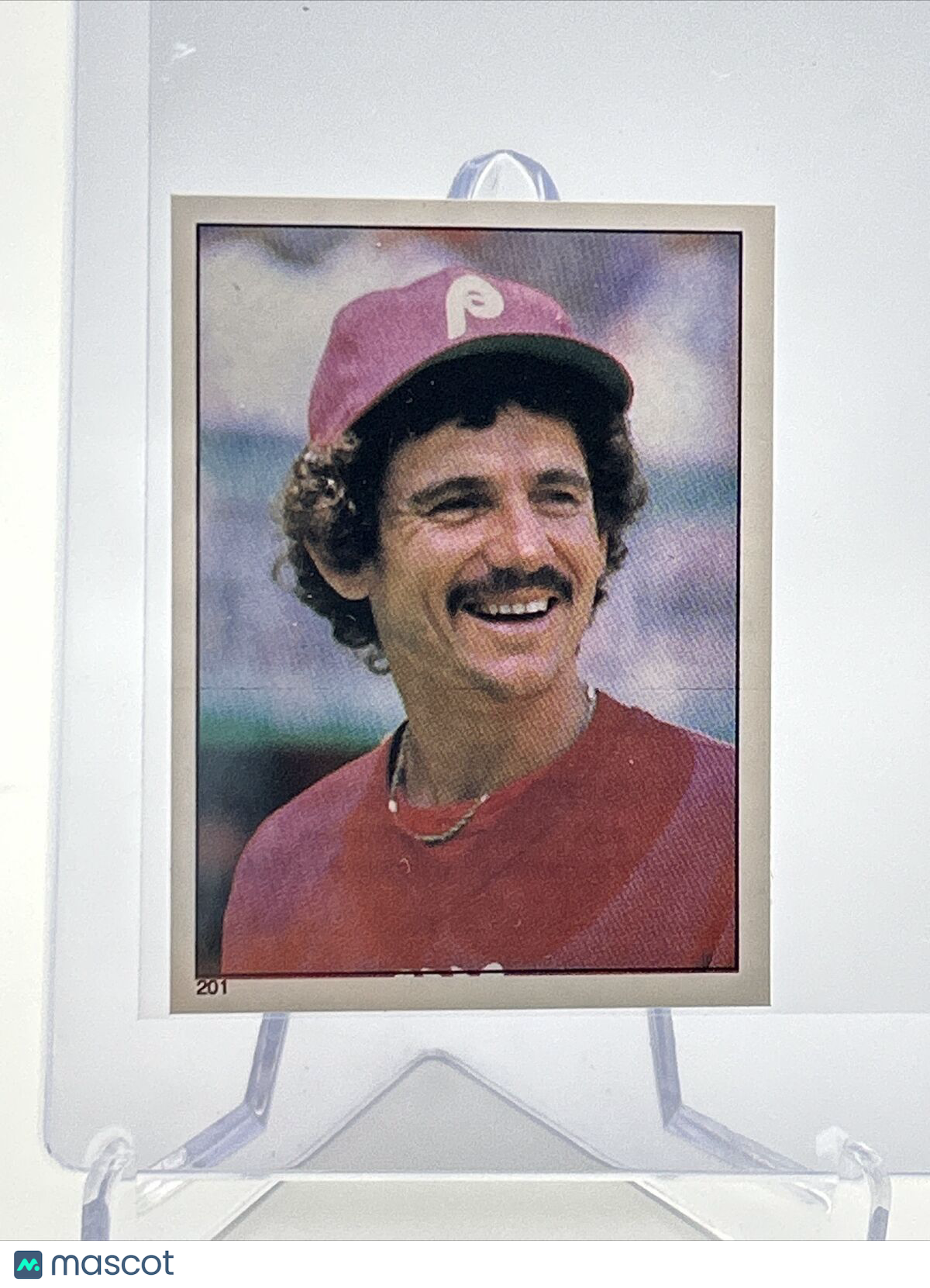 1981 Topps Stickers Larry Bowa Baseball Card #201 NM-Mint FREE SHIPPING