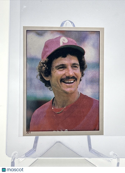 1981 Topps Stickers Larry Bowa Baseball Card #201 NM-Mint FREE SHIPPING