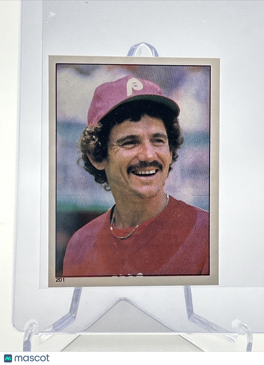 1981 Topps Stickers Larry Bowa Baseball Card #201 NM-Mint FREE SHIPPING