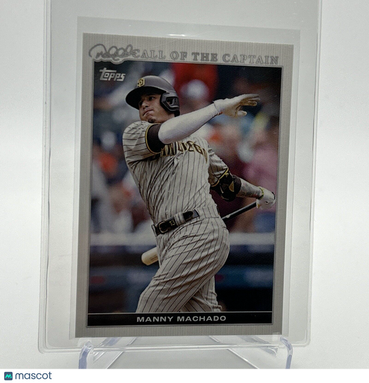 2022 Topps x Derek Jeter Manny Machado Baseball Card #27 Mint FREE SHIPPING