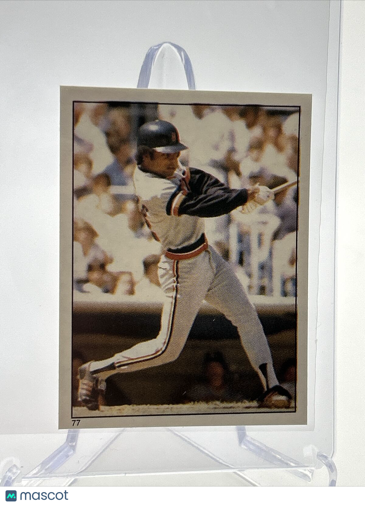 1981 Topps Stickers Rick Peters Baseball Card #77 NM-Mint FREE SHIPPING