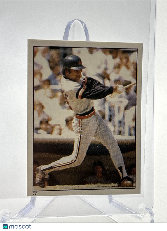 1981 Topps Stickers Rick Peters Baseball Card #77 NM-Mint FREE SHIPPING