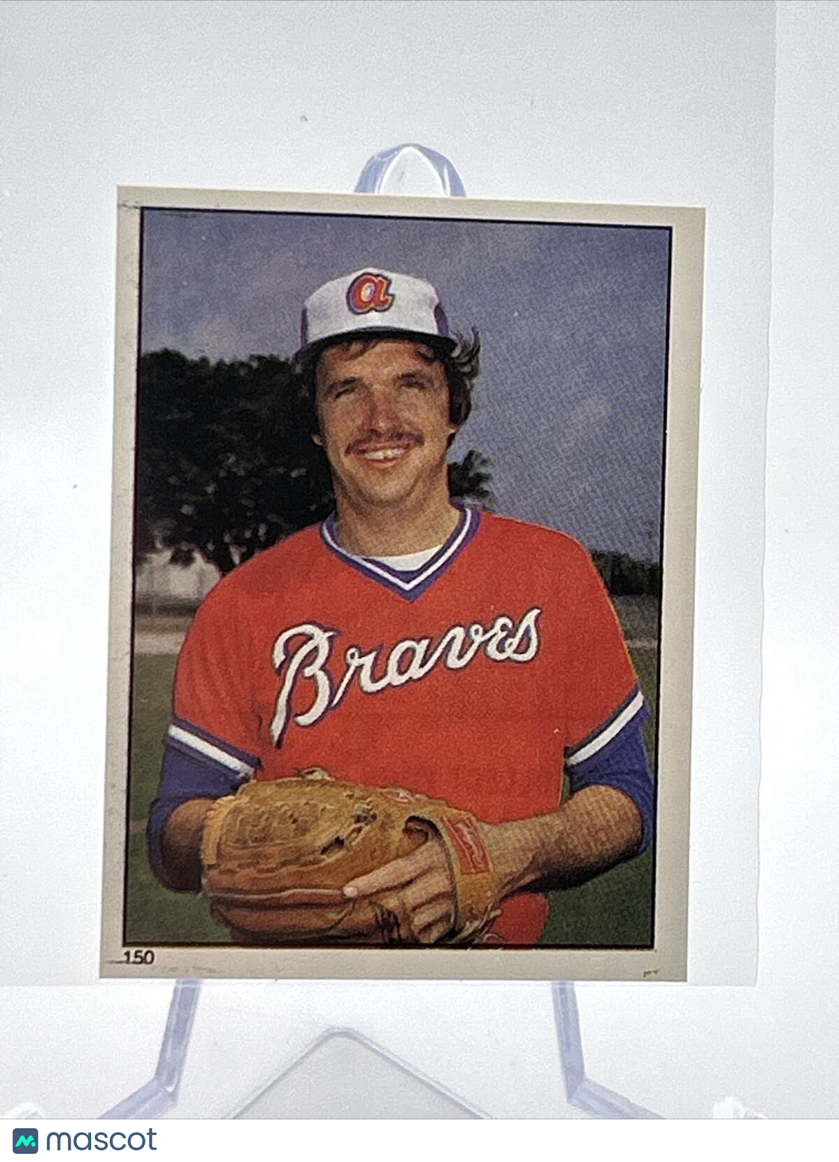1981 Topps Stickers Rick Camp Baseball Card #150 NM-Mint FREE SHIPPING