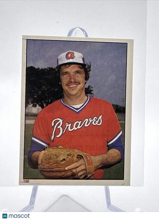 1981 Topps Stickers Rick Camp Baseball Card #150 NM-Mint FREE SHIPPING