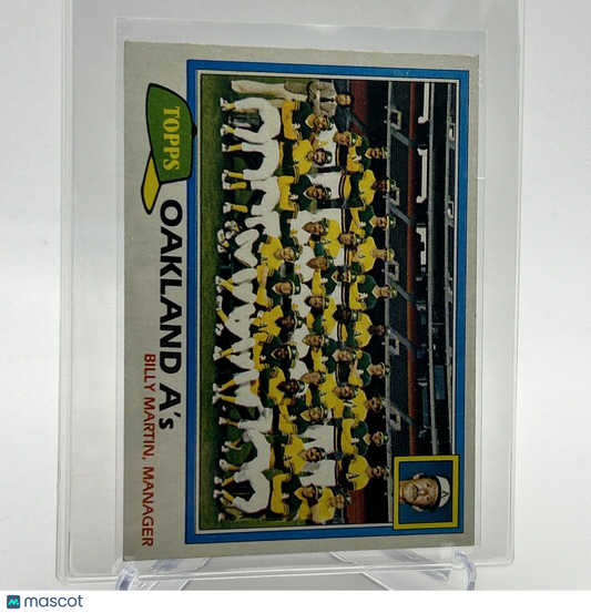 1981 Topps Oakland A's Checklist Baseball Card #671 NM-Mint FREE SHIPPING