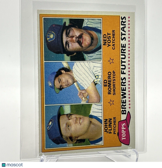 1981 Topps Brewers Future Stars Rookie Baseball Card #659 NM-Mint FREE SHIPPING