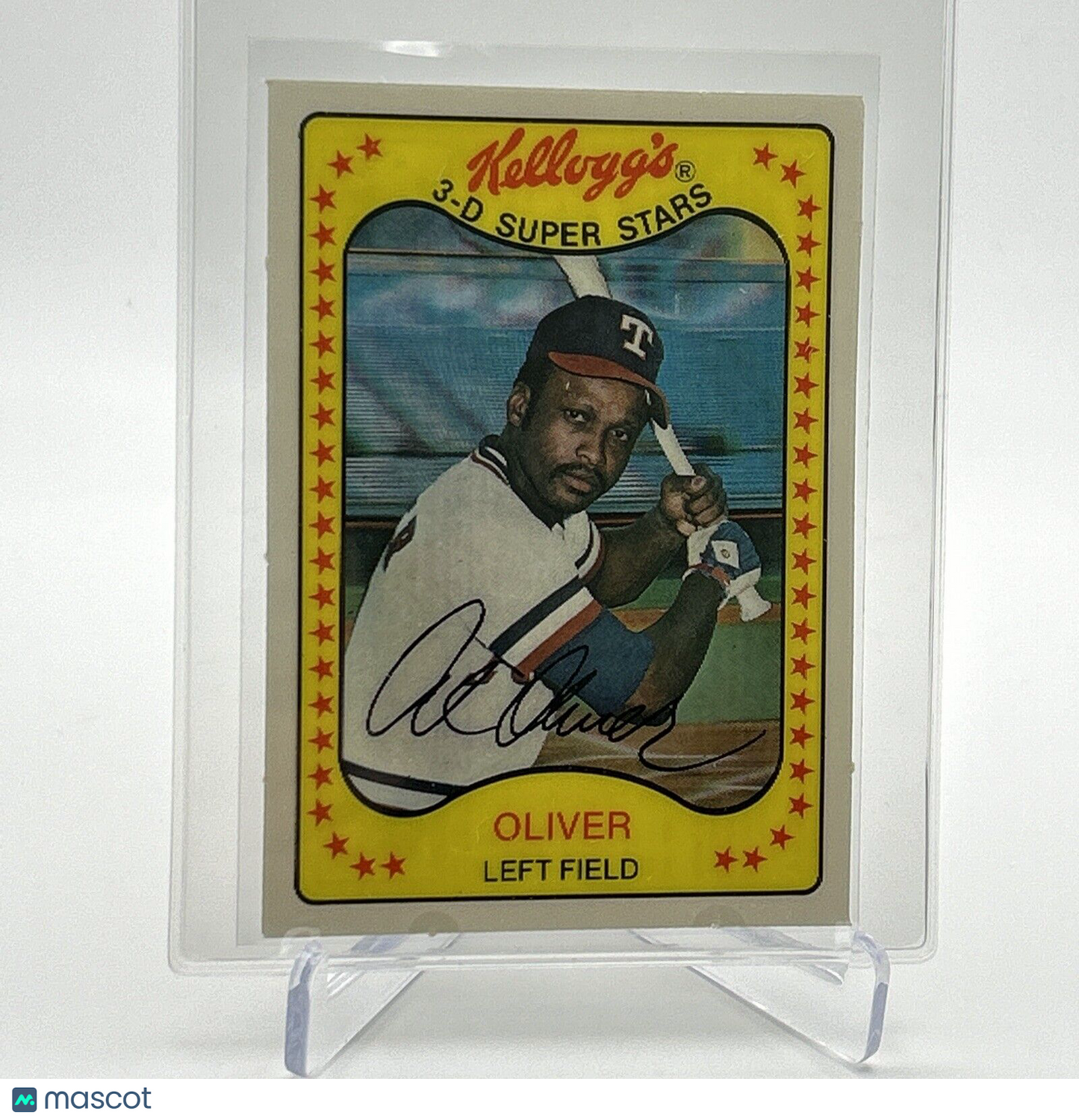 1981 Kellogg's Al Oliver Baseball Card #4 NM-Mint FREE SHIPPING