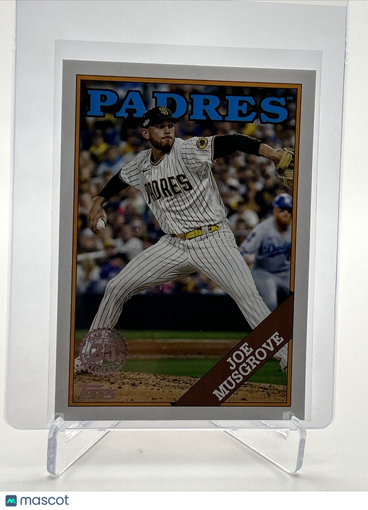 2023 Topps 1988 Topps 35th Joe Musgrove Baseball Card #2T88-26 FREE SHIPPING