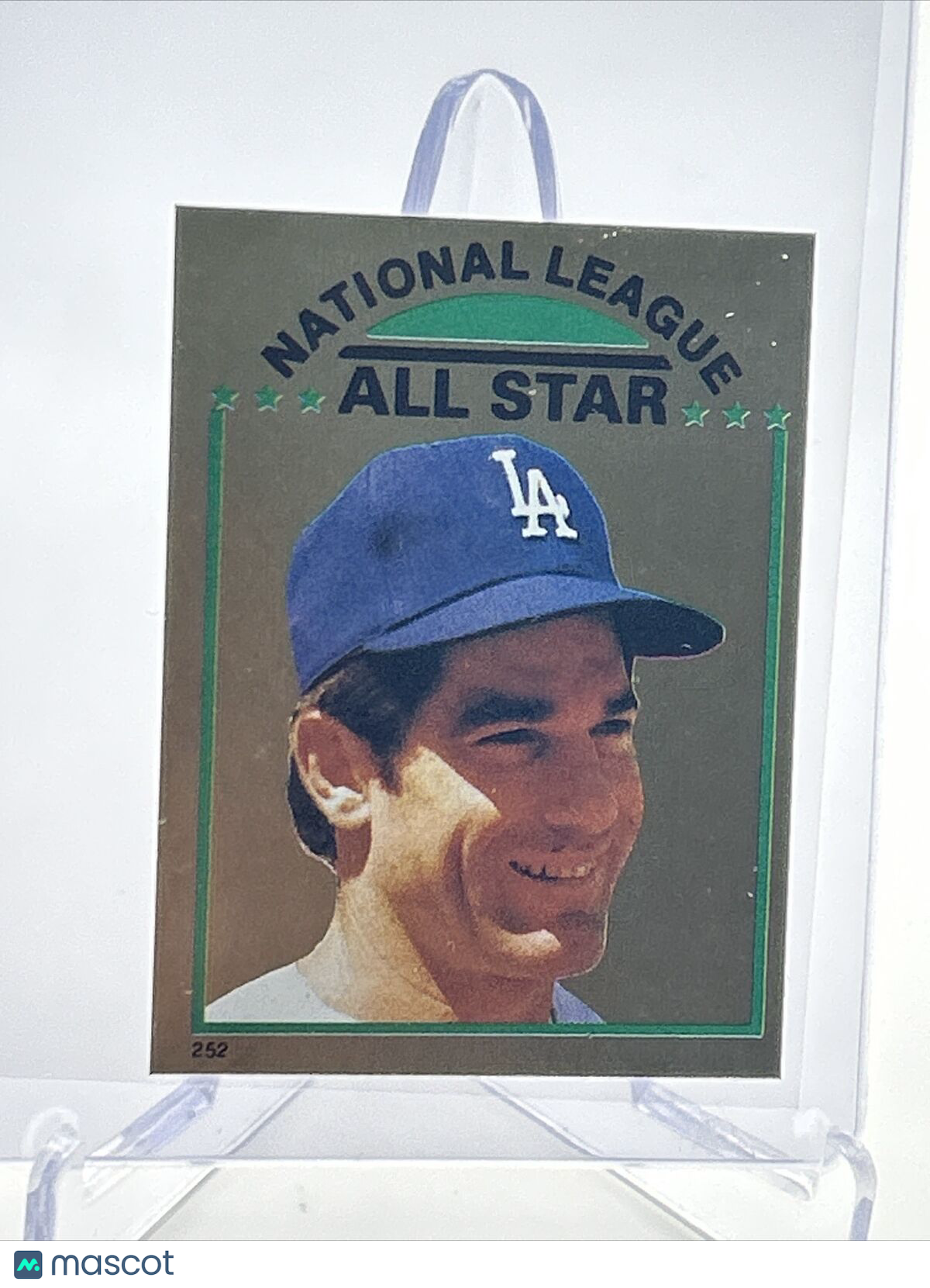 1981 Topps Stickers Steve Garvey FOIL Baseball Card #252 NM-Mint FREE SHIPPING