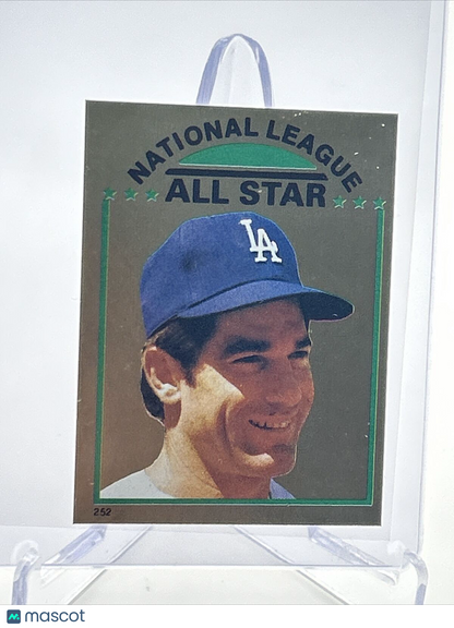 1981 Topps Stickers Steve Garvey FOIL Baseball Card #252 NM-Mint FREE SHIPPING
