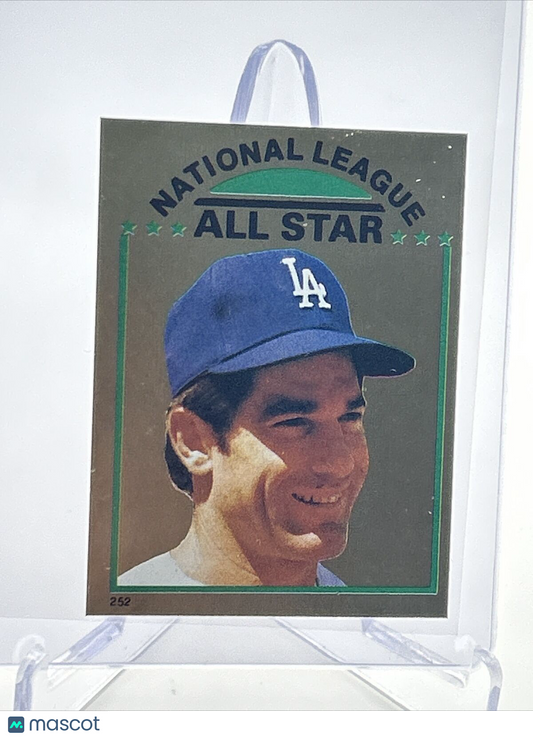 1981 Topps Stickers Steve Garvey FOIL Baseball Card #252 NM-Mint FREE SHIPPING