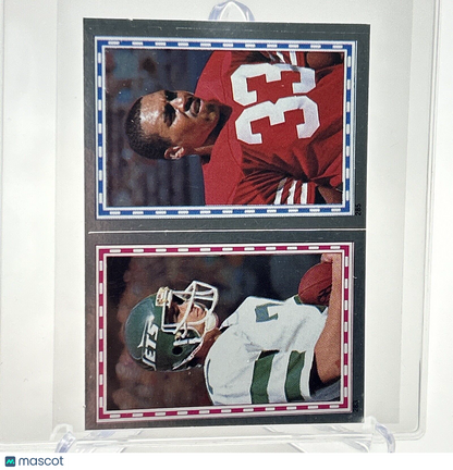 1986 Topps Ken O'Brien/Roger Craig FOIL Card #283/285 NM-MT FREE SHIPPING