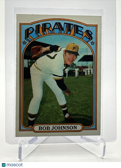1972 Topps Bob Johnson Baseball Card #27 VG-EX Quality FREE SHIPPING