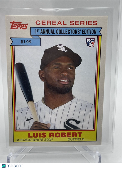 2020 Topps Throwback Thursday Luis Robert Rookie Card #199 Mint FREE SHIPPING