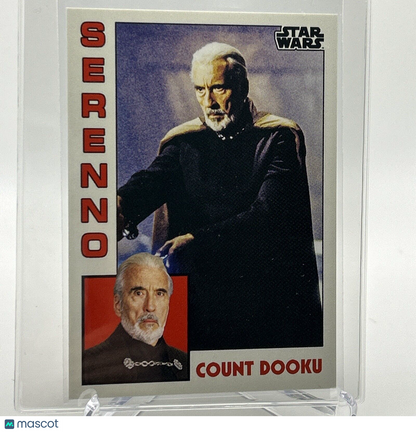 2023 Topps Star Wars Throwback Thursday Count Dooku #24 Mint FREE SHIPPING