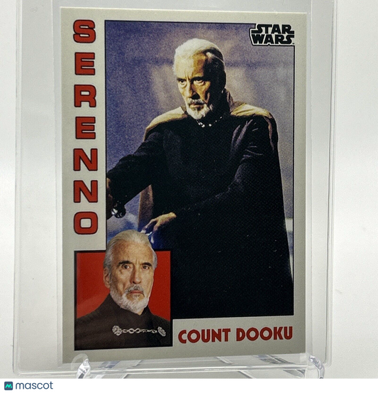 2023 Topps Star Wars Throwback Thursday Count Dooku #24 Mint FREE SHIPPING