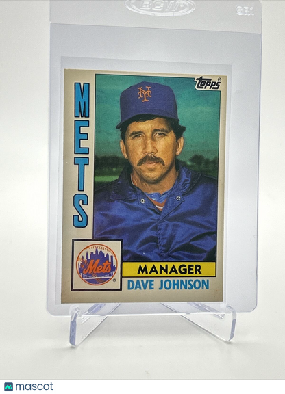1984 Topps Traded TIFFANY Dave Johnson Card #57T NM-MT FREE SHIPPING