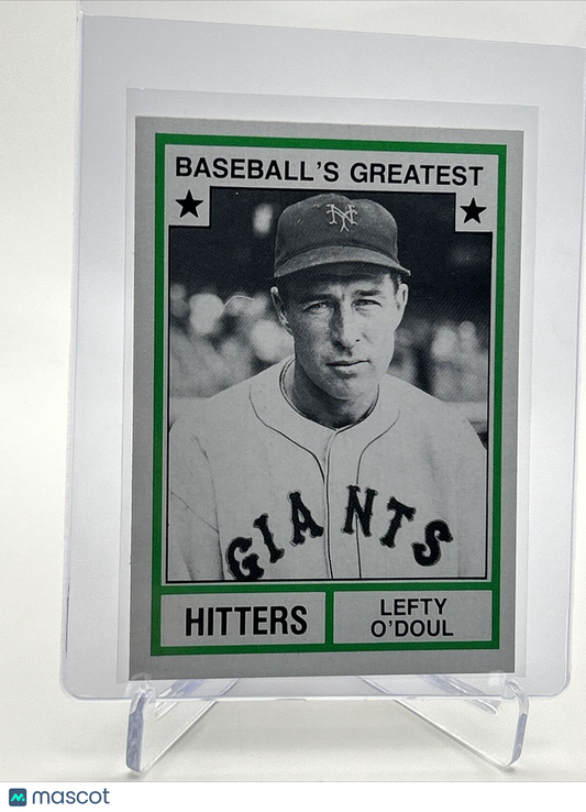 1982 TCMA Greatest Hitters Lefty O'Doul Baseball Card #41 Mint FREE SHIPPING