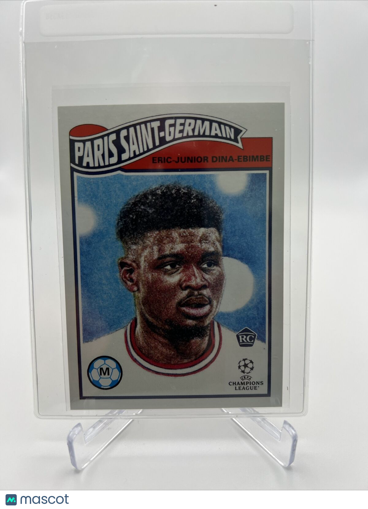 2022 Topps UEFA Living Set Eric-Junior Dina-Ebimbe Card #480 Mint FREE SHIPPING