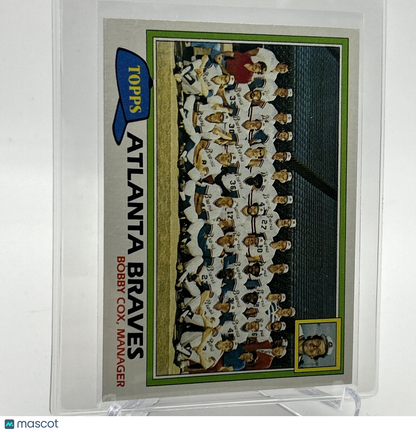 1981 Topps Atlanta Braves Checklist Baseball Card #675 NM-Mint FREE SHIPPING
