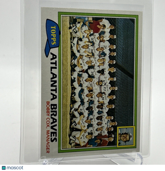 1981 Topps Atlanta Braves Checklist Baseball Card #675 NM-Mint FREE SHIPPING