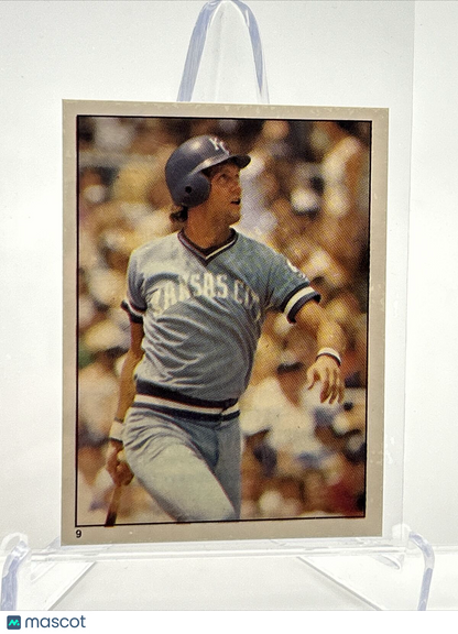 1981 Topps Stickers George Brett Baseball Card #9 NM-Mint FREE SHIPPING
