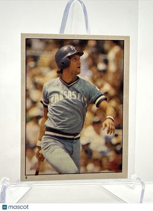 1981 Topps Stickers George Brett Baseball Card #9 NM-Mint FREE SHIPPING