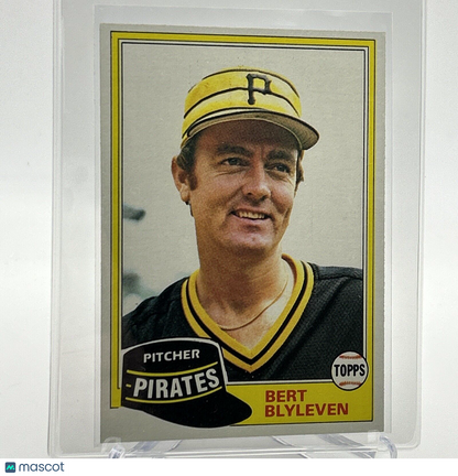 1981 Topps Bert Blyleven Baseball Card #554 NM-Mint FREE SHIPPING