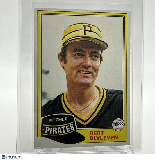 1981 Topps Bert Blyleven Baseball Card #554 NM-Mint FREE SHIPPING
