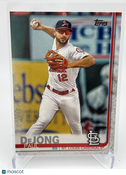 2019 Topps Paul DeJong Baseball Card #125 Mint FREE SHIPPING