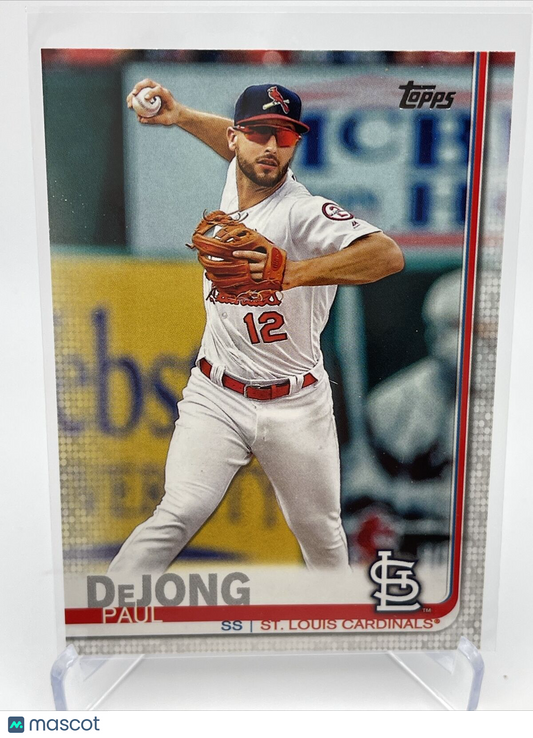 2019 Topps Paul DeJong Baseball Card #125 Mint FREE SHIPPING