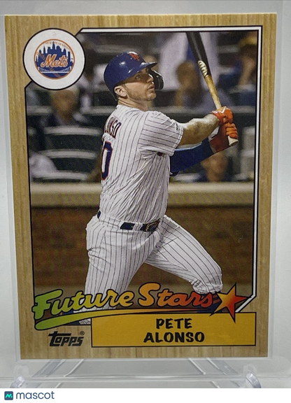 2020 Topps Throwback Thursday Pete Alonso Baseball Card #164 Mint FREE SHIPPING