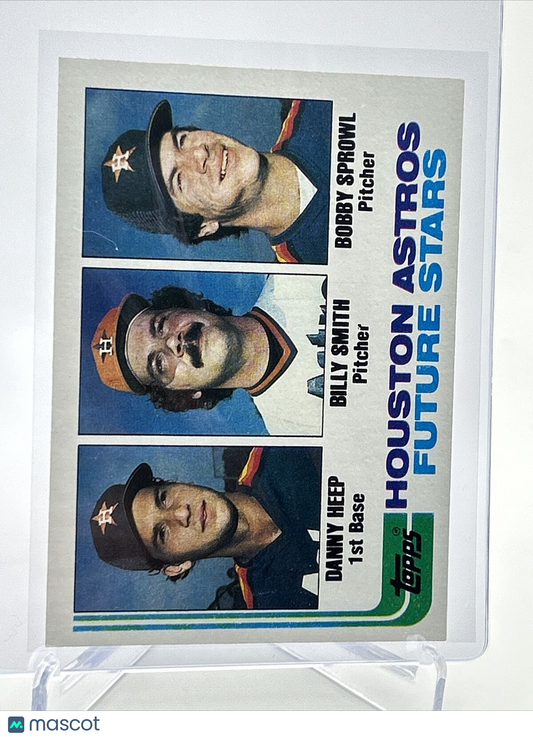 1982 Topps Astros Future Stars Rookie Baseball Card #441 NM-Mint FREE SHIPPING