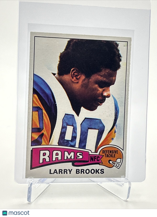 1975 Topps Larry Brooks Football Card #231 NM Quality FREE SHIPPING