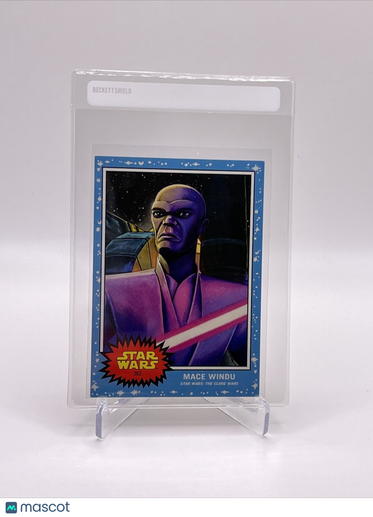 2022 Topps Star Wars Living Set Mace Windu Card #362 Mint FREE SHIPPING