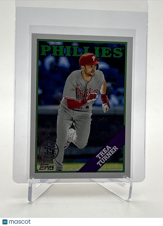 2023 Topps 1988 Topps 35th Trea Turner Baseball Card #2T88-44 FREE SHIPPING