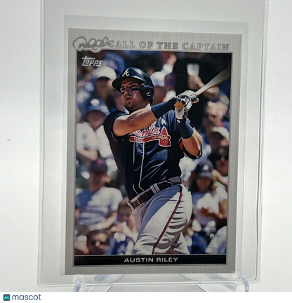2022 Topps x Derek Jeter Austin Riley Baseball Card #30 Mint FREE SHIPPING