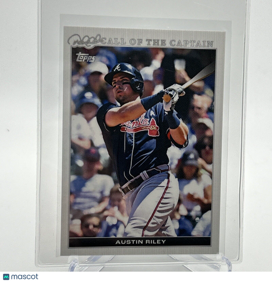 2022 Topps x Derek Jeter Austin Riley Baseball Card #30 Mint FREE SHIPPING