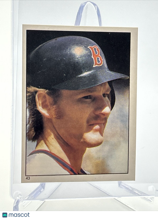 1981 Topps Stickers Carney Lansford Baseball Card #43 NM-Mint FREE SHIPPING