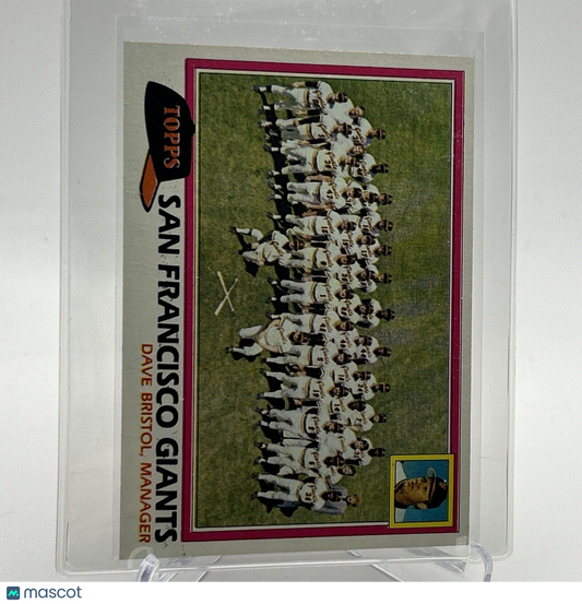 1981 Topps San Francisco Giants Checklist Card #686 NM-Mint FREE SHIPPING