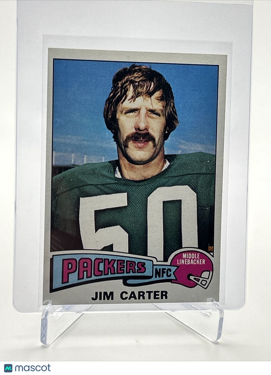 1975 Topps Jim Carter Football Card #19 NM Quality FREE SHIPPING