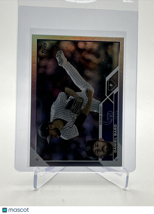 2023 Topps RAINBOW FOIL Daniel Bard Baseball Card #377 FREE SHIPPING