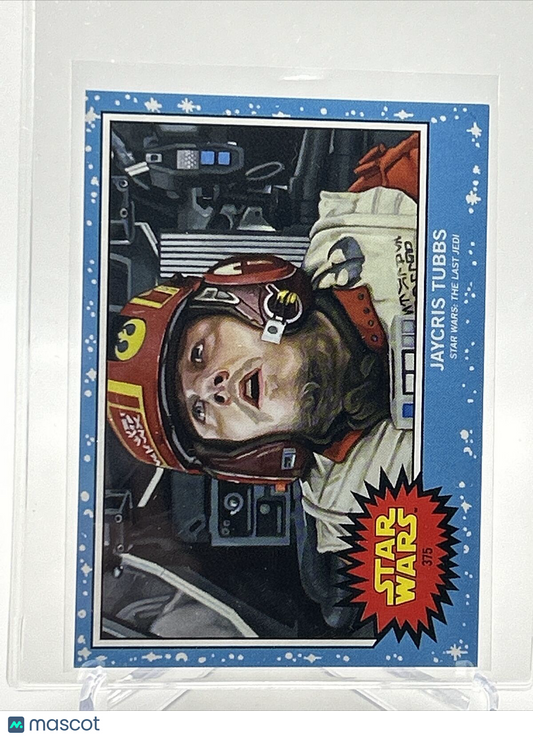 2023 Topps Star Wars Living Set Jaycris Tubbs Card #375 Mint FREE SHIPPING