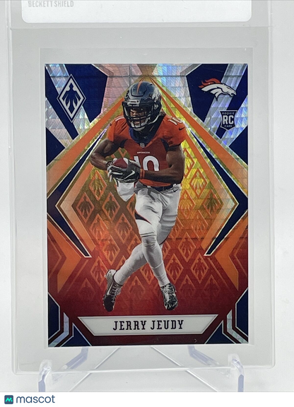 2020 Panini Phoenix FIRE BURST Jerry Jeudy Rookie Card #105 Mint FREE SHIPPING