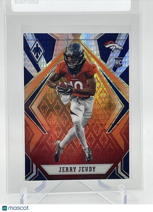 2020 Panini Phoenix FIRE BURST Jerry Jeudy Rookie Card #105 Mint FREE SHIPPING