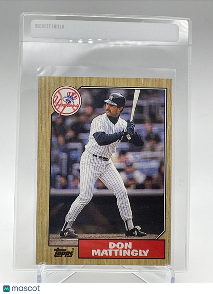 1987 Topps Don Mattingly Baseball Card #500 Mint FREE SHIPPING